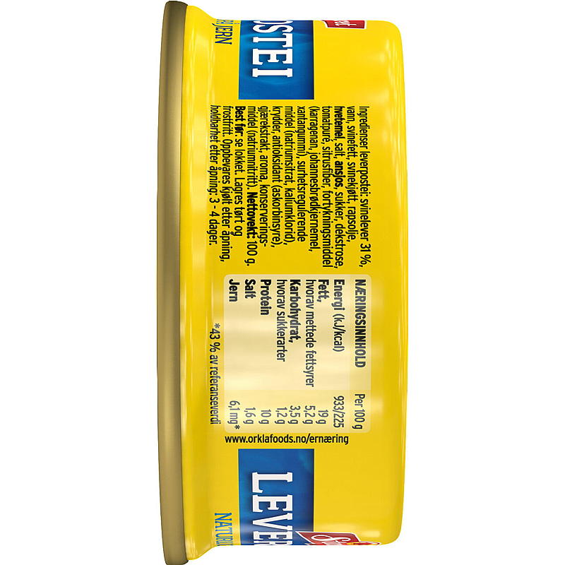 Leverpastej 100 g Stabburet