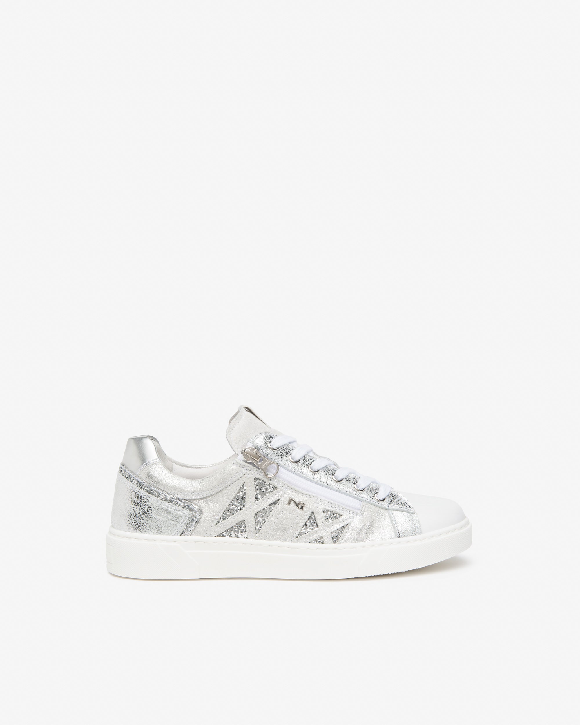  Damen-Sneaker aus Leder und Funktionsmaterial