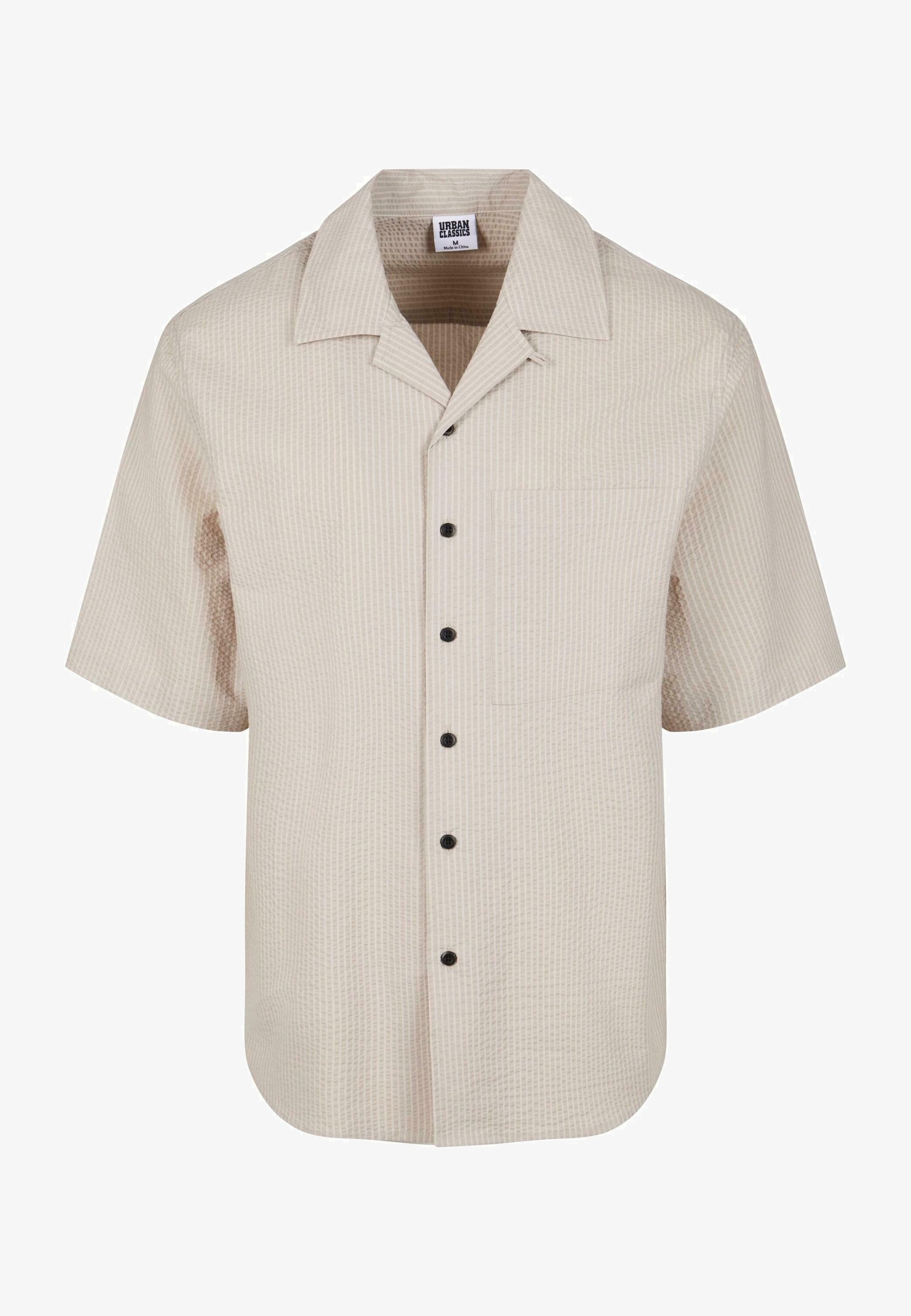 Camicia Urban Classics a maniche corte, modello rilassato - cloud