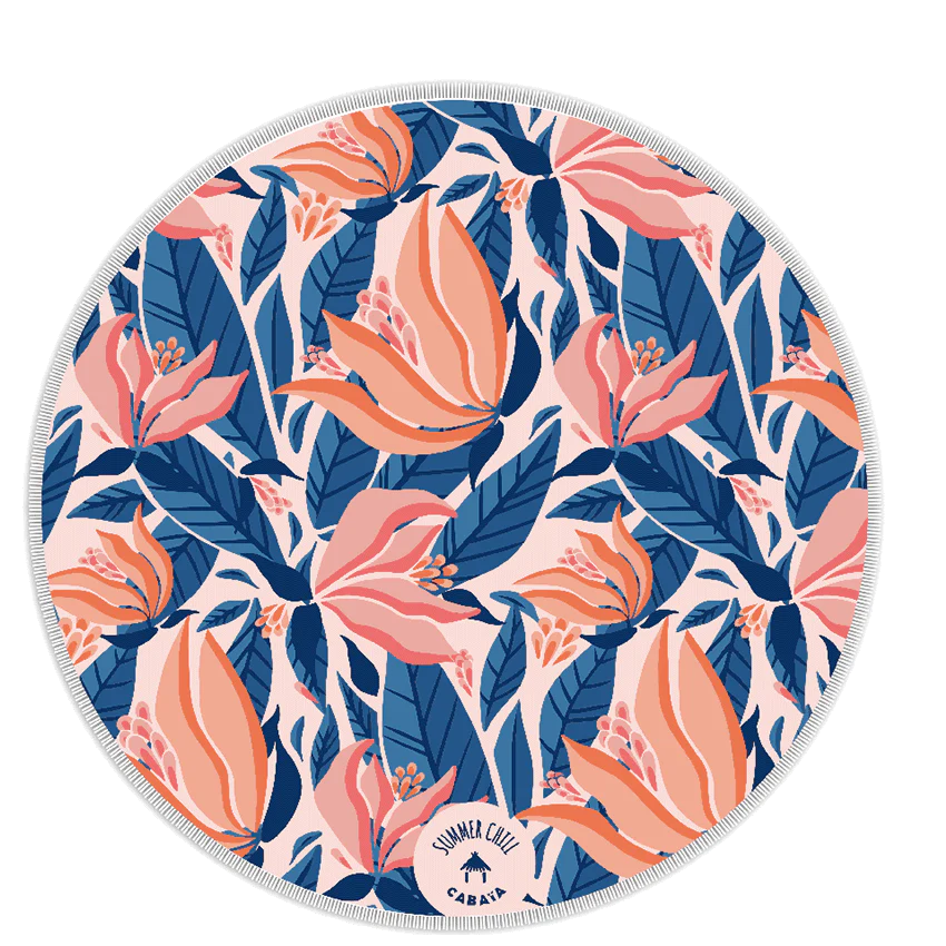 Serviette ronde Bora Bora