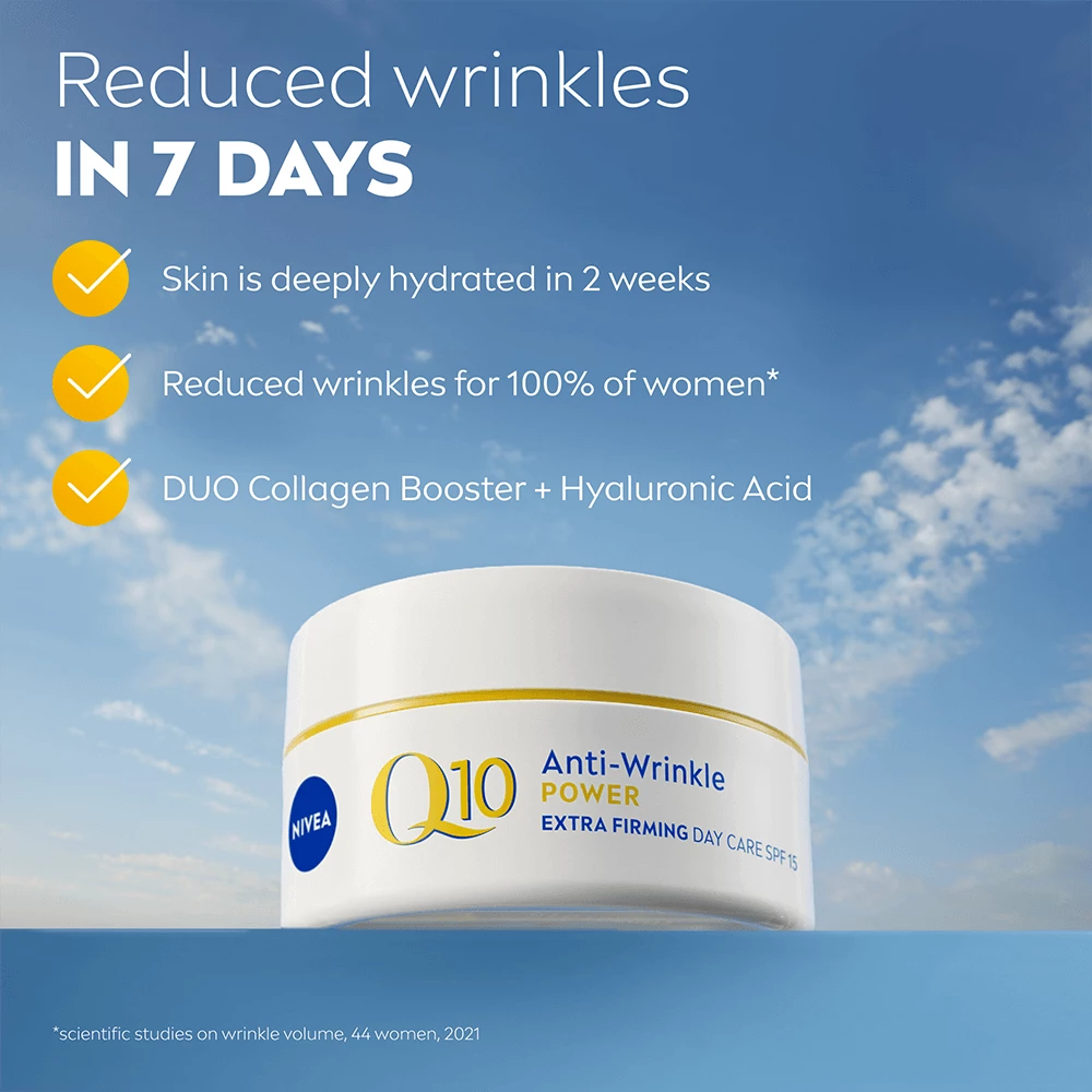 Cremă de zi cu Q10 Power Firming SPF15 50 ml - NIVEA