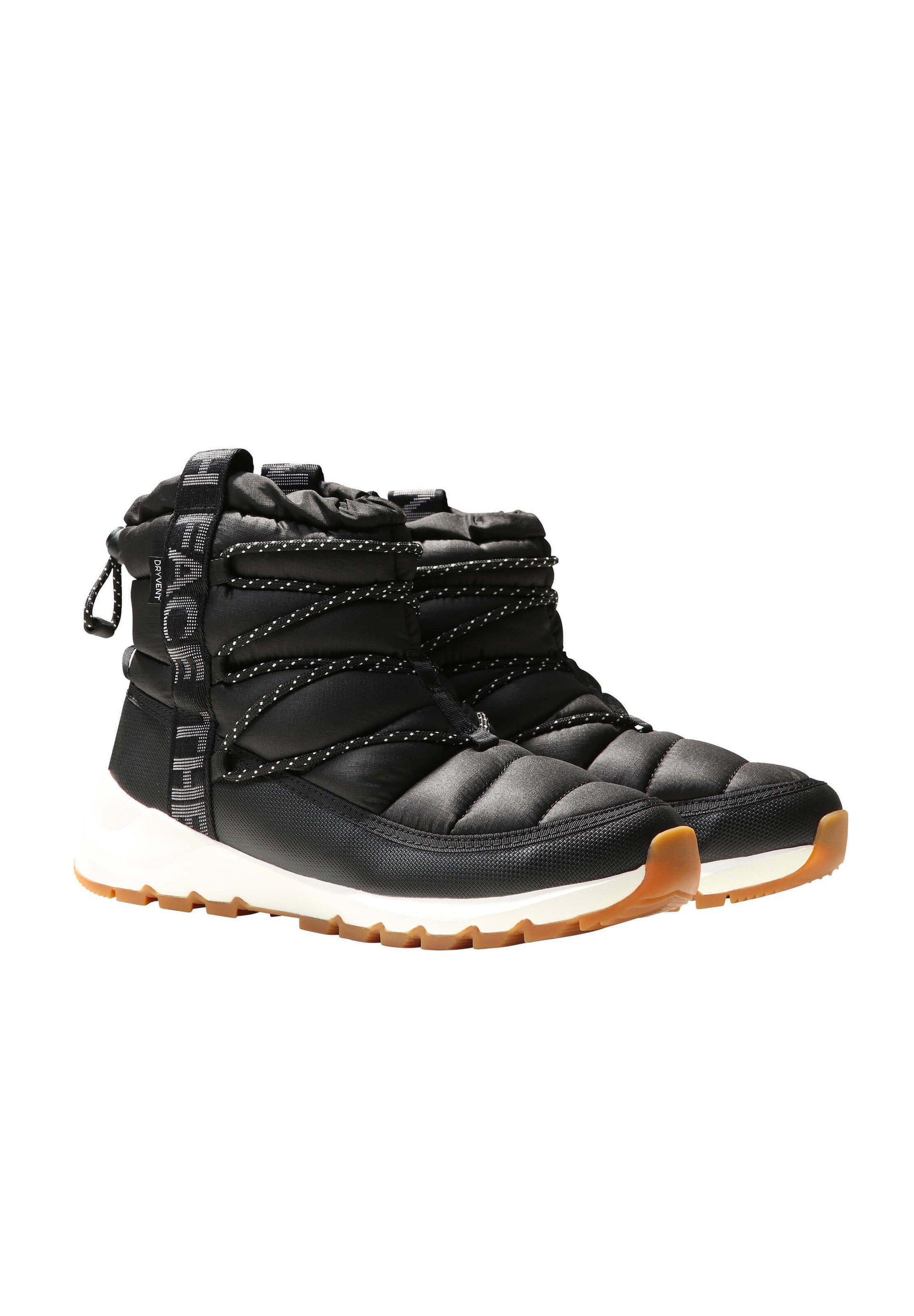 The North Face THERMOBALL - Winterlaarzen - ZWART/GARDENIA WIT