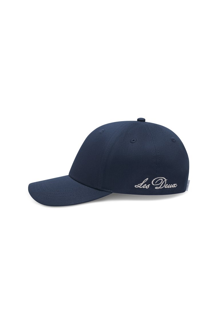 Les Deux CREW BASEBALL - Kappe - dunkelblau