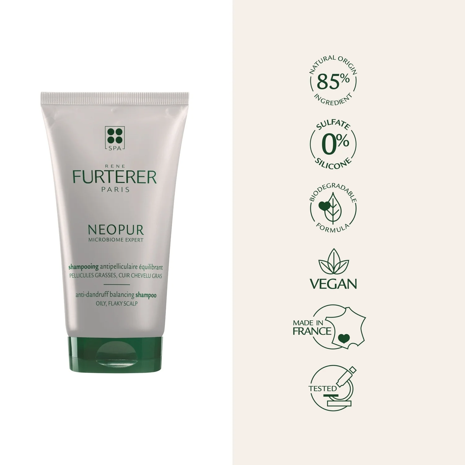 Neopur Shampooing  Antipelliculaire Équilibrant (forfora grassa) - Shampoo Antiforfora
