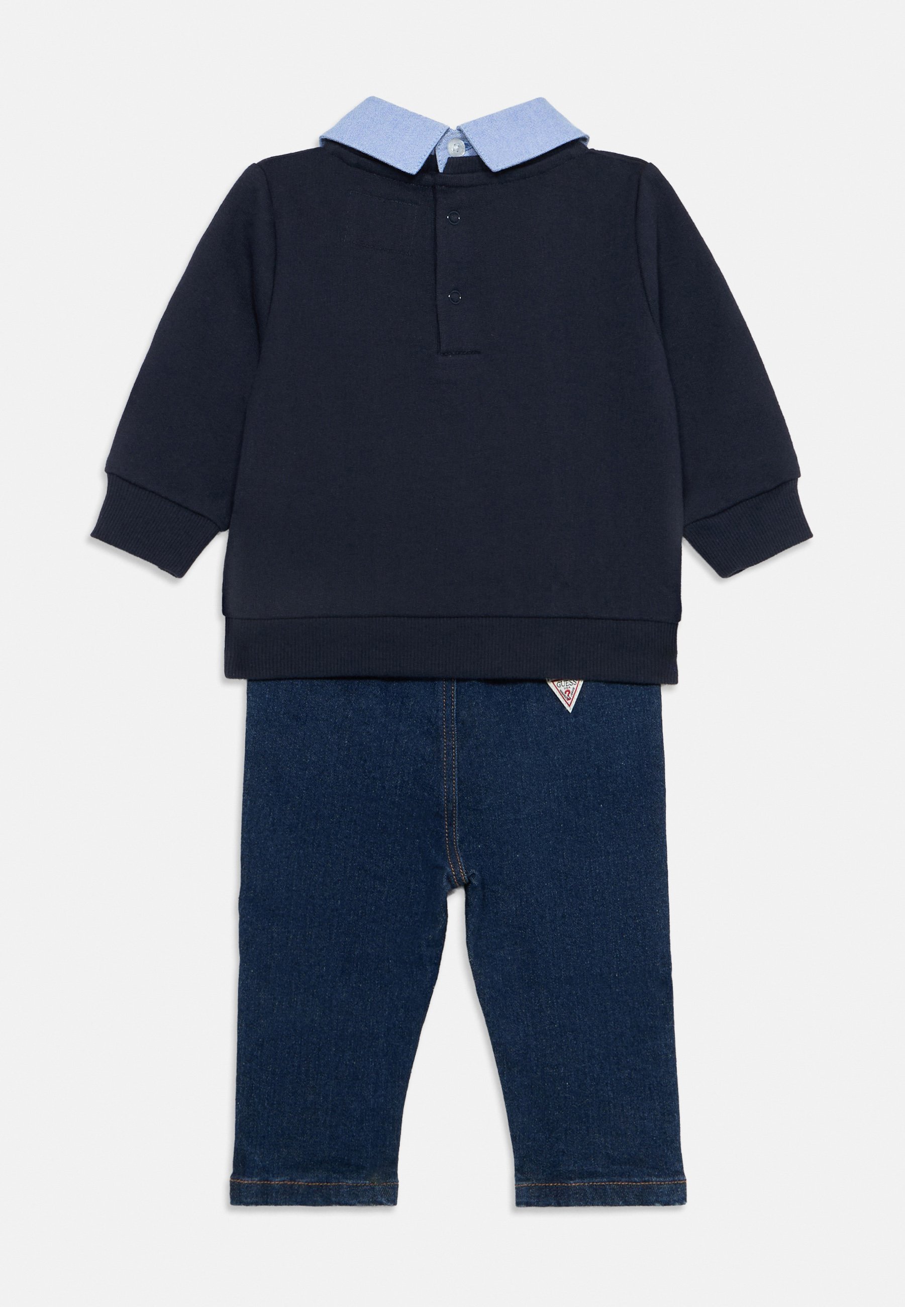Guess BABY SET - Felpa - blu elegante