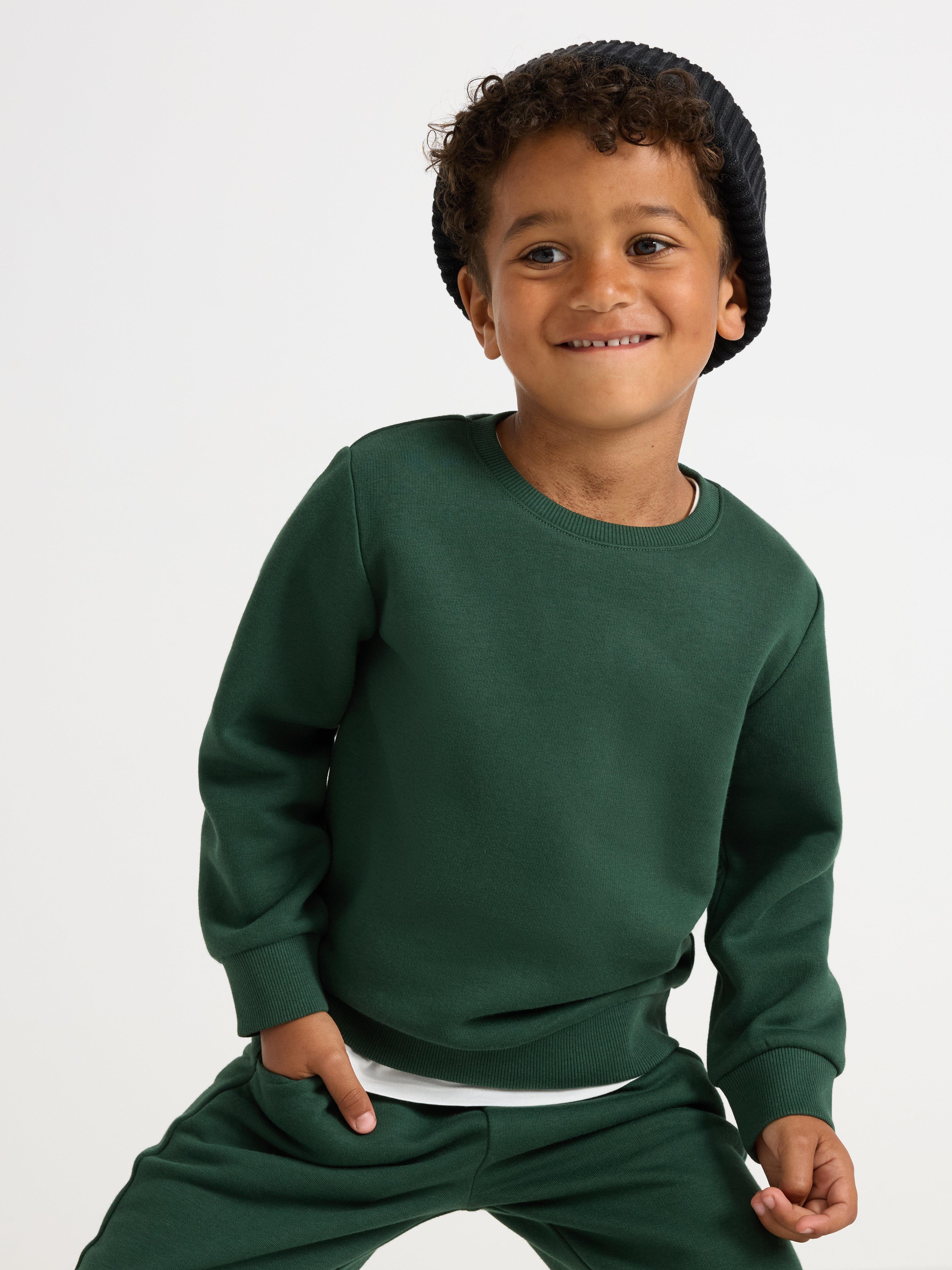 Genser med børstet innside