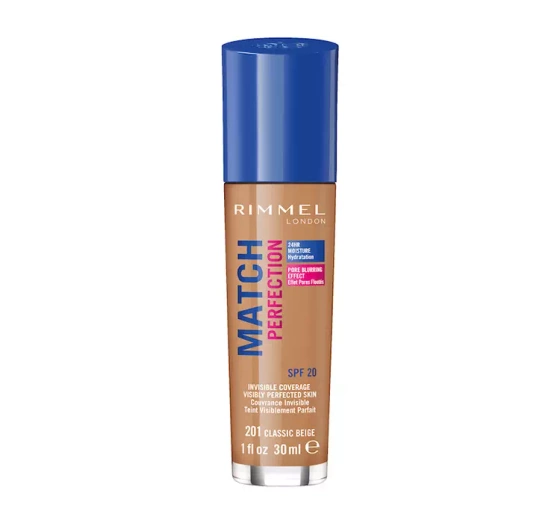 RIMMEL PODKŁAD MATCH PERFECTION NR 201 NOWA WERSJA