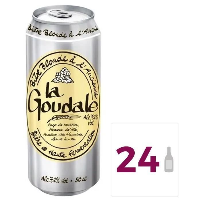 La Goudale Blonde - Cerveza rubia - 24 latas de 50 cl