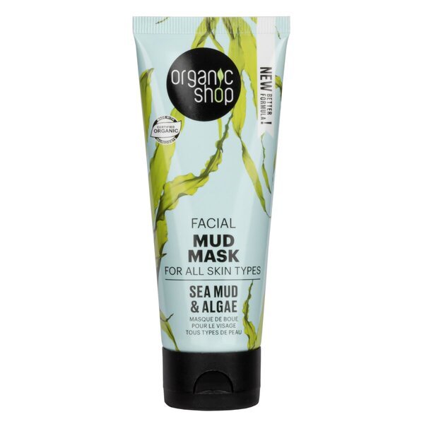 Organic Shop maska za obraz z morskim blatom in algami<br>75ml