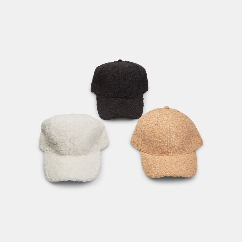 Cappello unisex con frontino i teddy