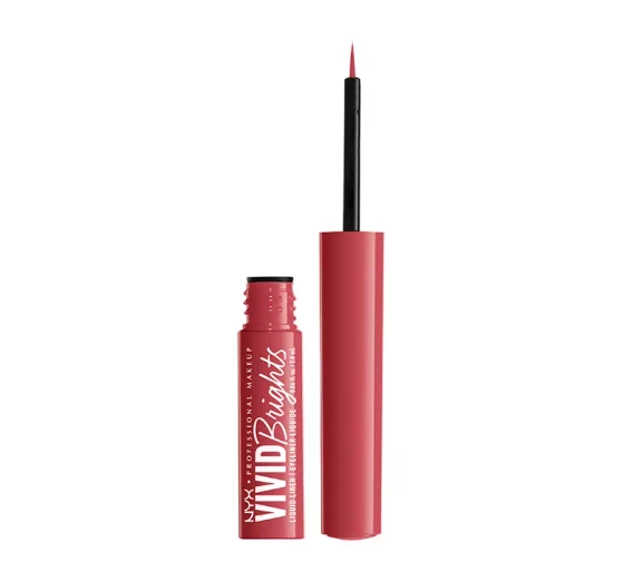 NYX Professional Makeup Vivid Brights eyeliner w płynie 04 On Red 2 ml