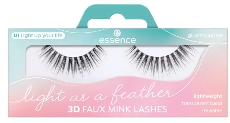 Essence Light As A Feather 3D Faux Mink Lashes 01 Sztuczne rzęsy
