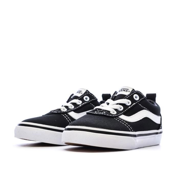 Tênis infantil Vans Ward Slip-on preto/branco