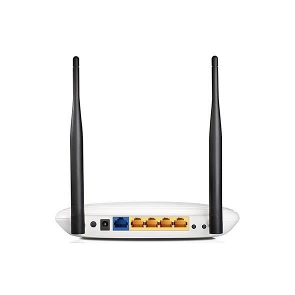 Router WiFi TP-LINK N300 - Velocità WiFi fino a 300 Mbps - Banda WiFi a 2,4 GHz - 5 porte (4 porte Ethernet) - TL-WR841N