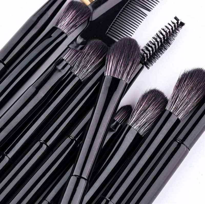 Set de brochas para sombras de ojos y cejas Technique Pro Color Shifter – Negro
