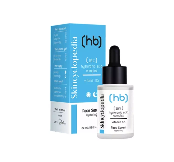 Skincyclopedia serum do twarzy z 10% kompleksem kwasu hialuronowego i witaminą B5 30ml