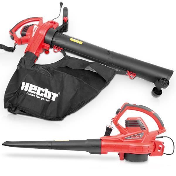 Souffleur de feuilles électrique 2 en 1 HECHT 3303 - 3000W - Sac 45L - Aspirateur et souffleur