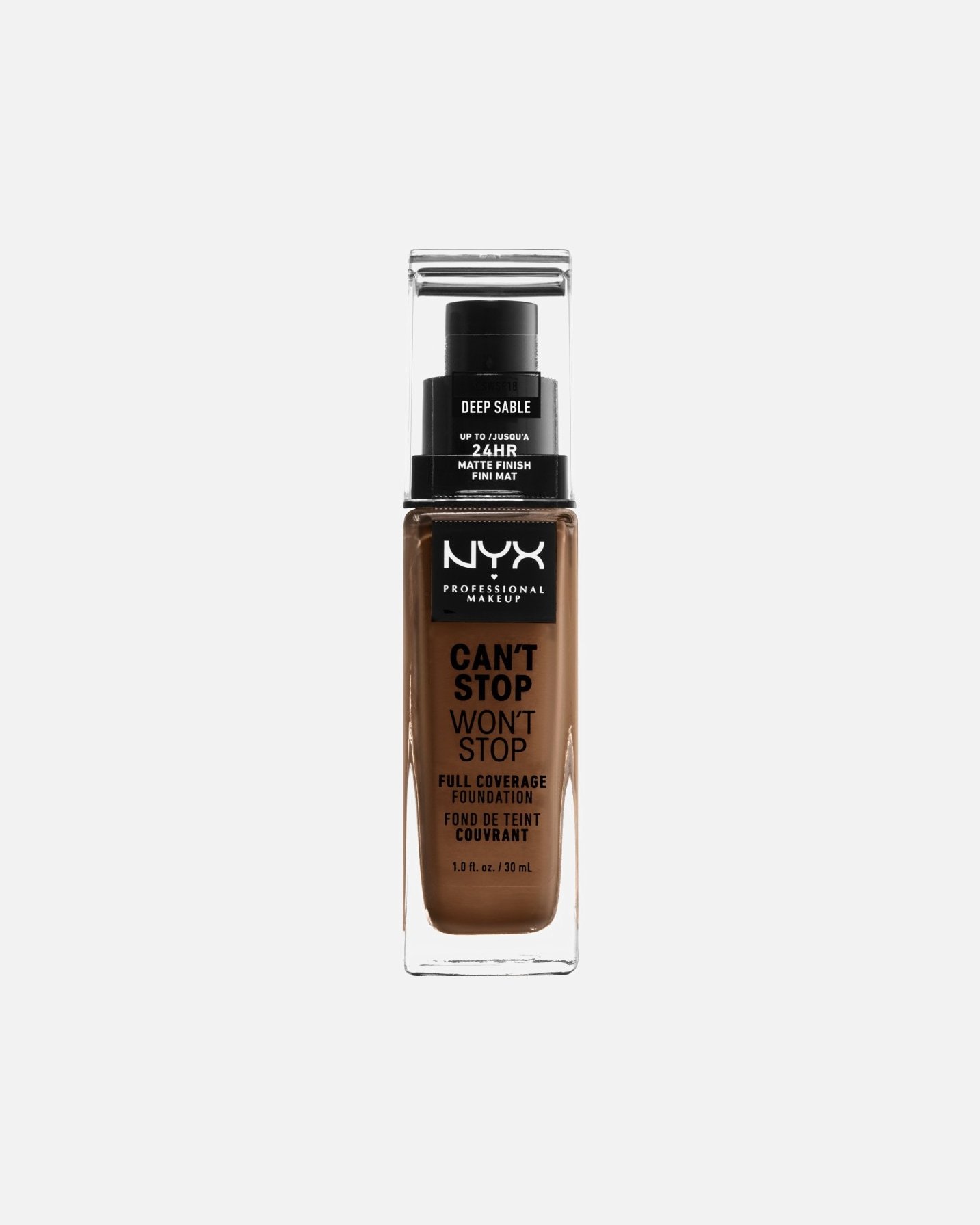 NYX Professional Makeup Foundation podkladový krém Wedding Can't Stop Won't Stop Full Coverage - 30 ml