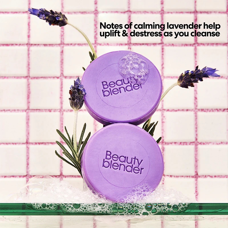 beautyblender® Tool Scrub Milo z lavando za čiščenje čopičev in gobic za ličenje