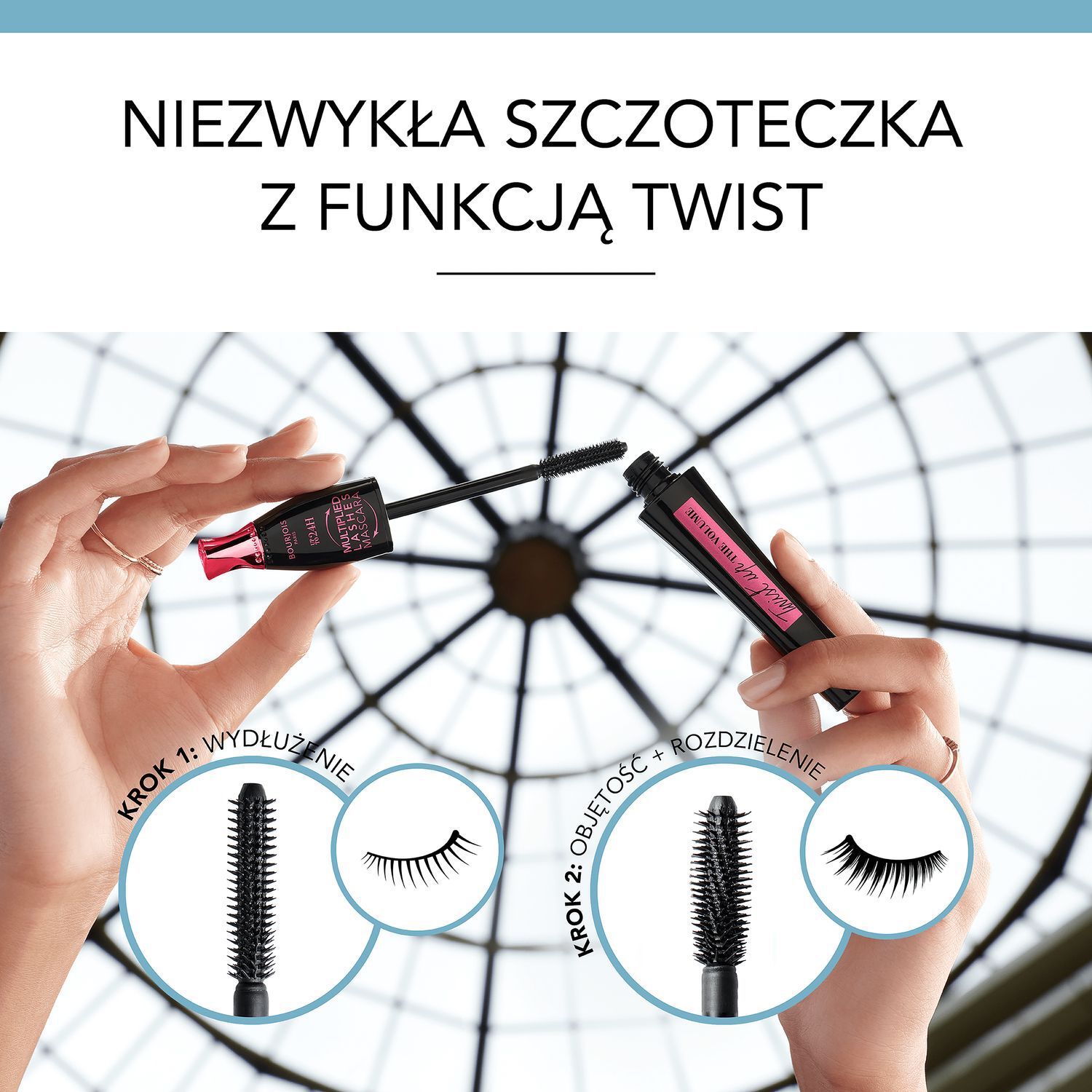 Řasenka Bourjois Twist Up Mascara 8ml