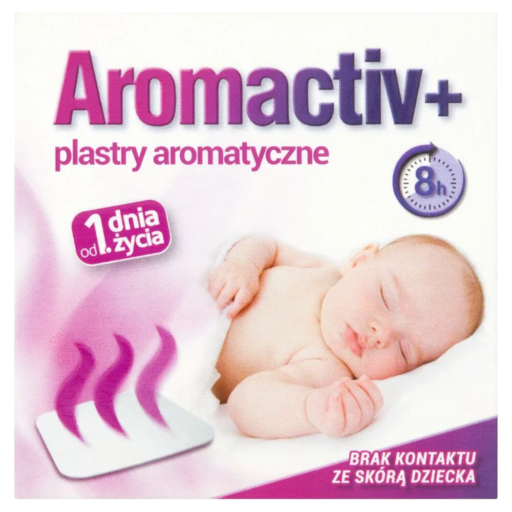 Aromactiv+, Plastry aromatyczne dla dzieci od 1. dnia życia