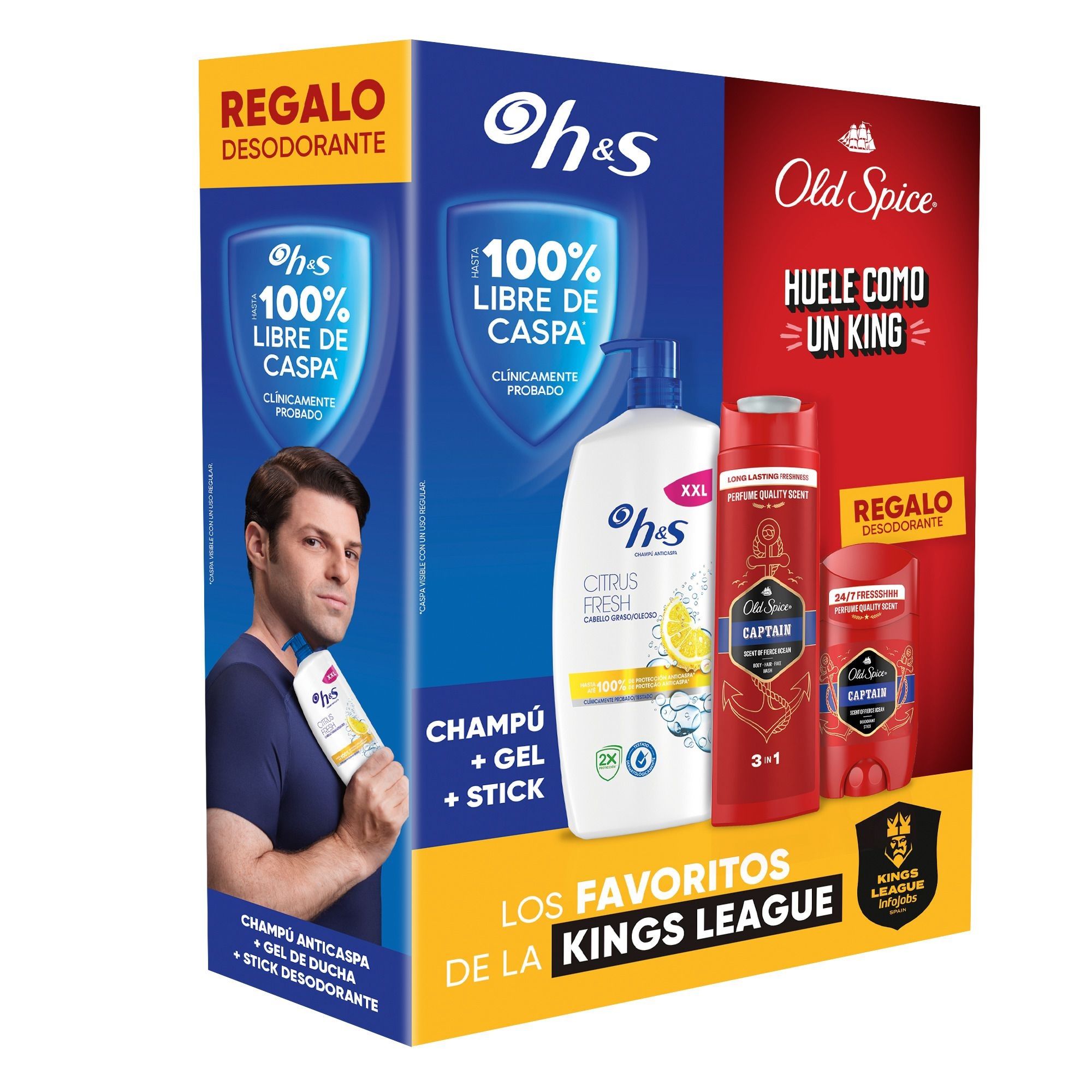 Paket favorita iz Kings League Toaletne torbice
