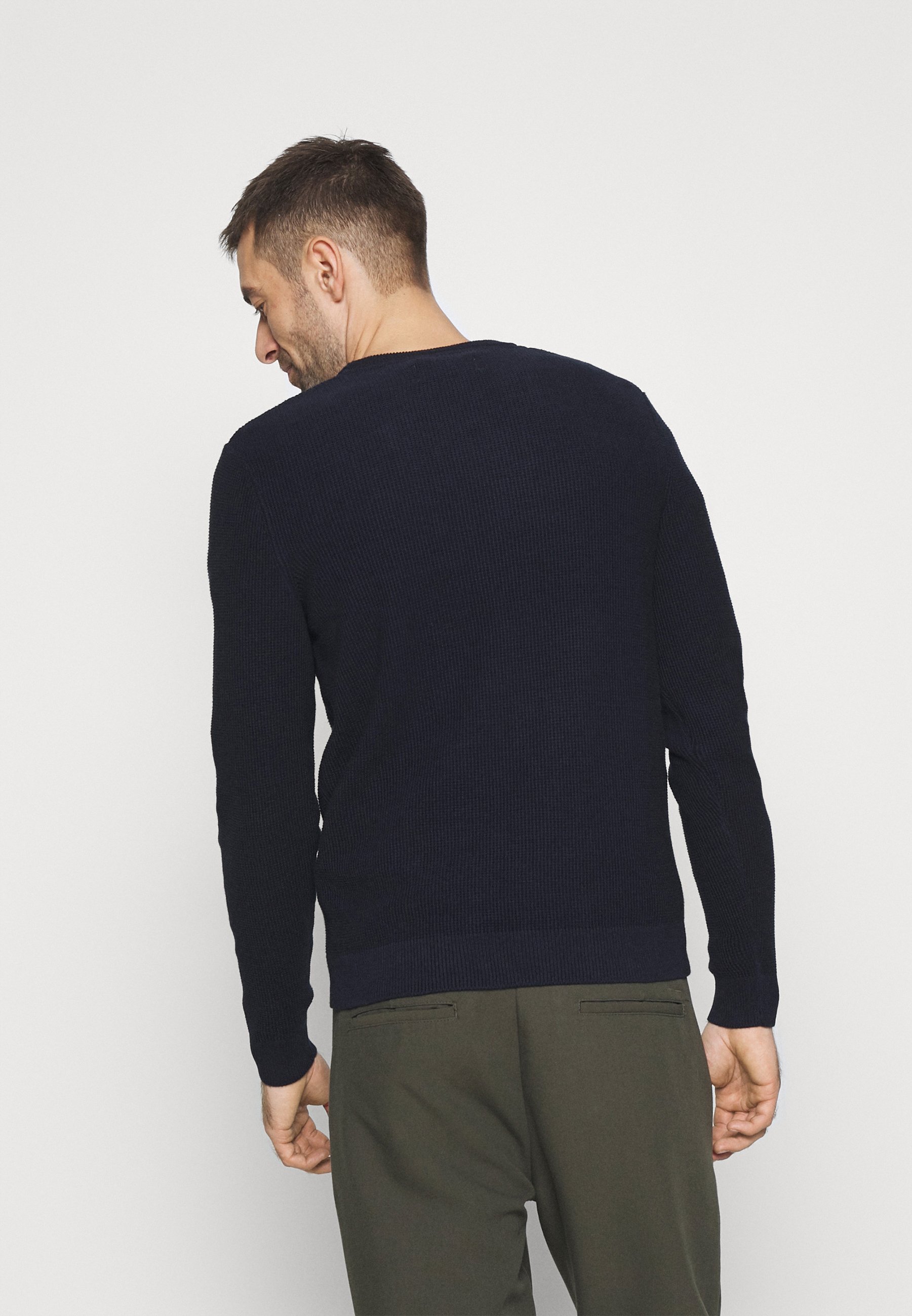 Pull Pier One - bleu foncé