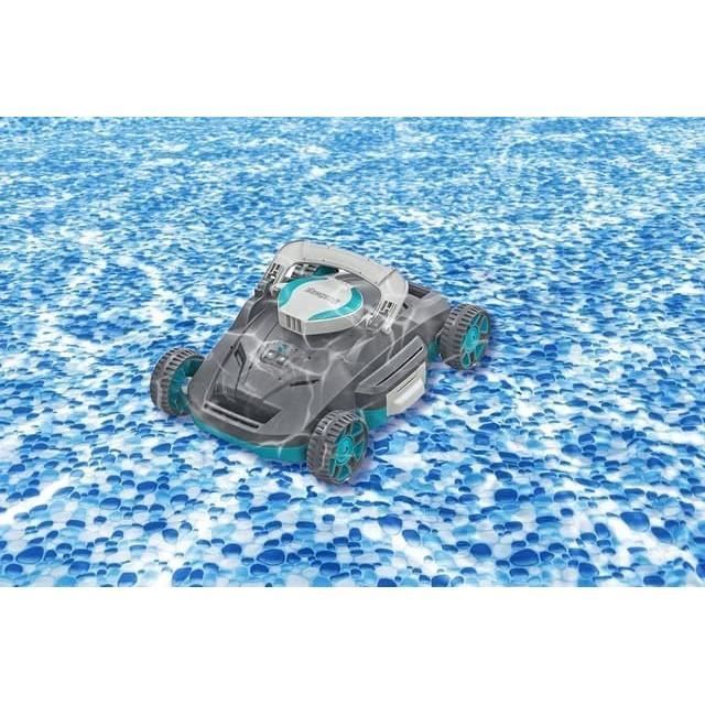 Robot aspirateur - Bestway - Platine - Rechargeable et autonome - nettoyage fond plat - 20 m² max
