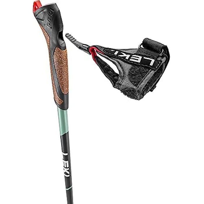 Kävelykeppi - LEKI - Smart Response - Kevyt alumiini - 125 cm - Tumman antrasiitti
