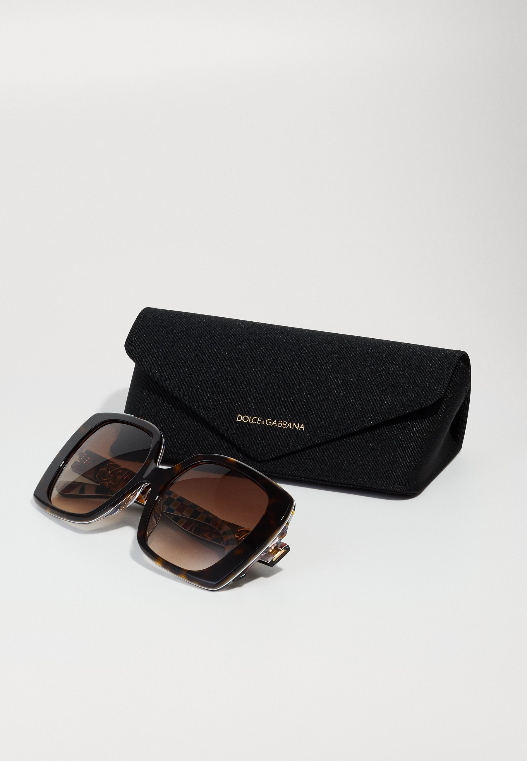 Lunettes de soleil Dolce&Gabbana - havane/blanches