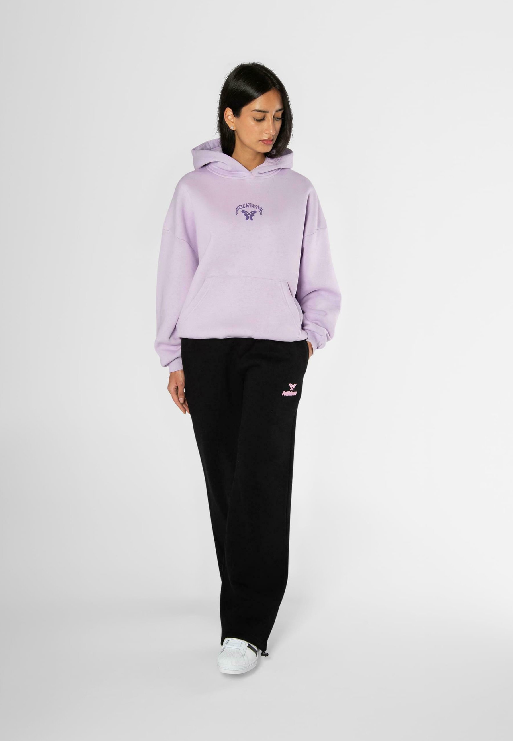 FELICIOUS Hoodie - fel lavendel