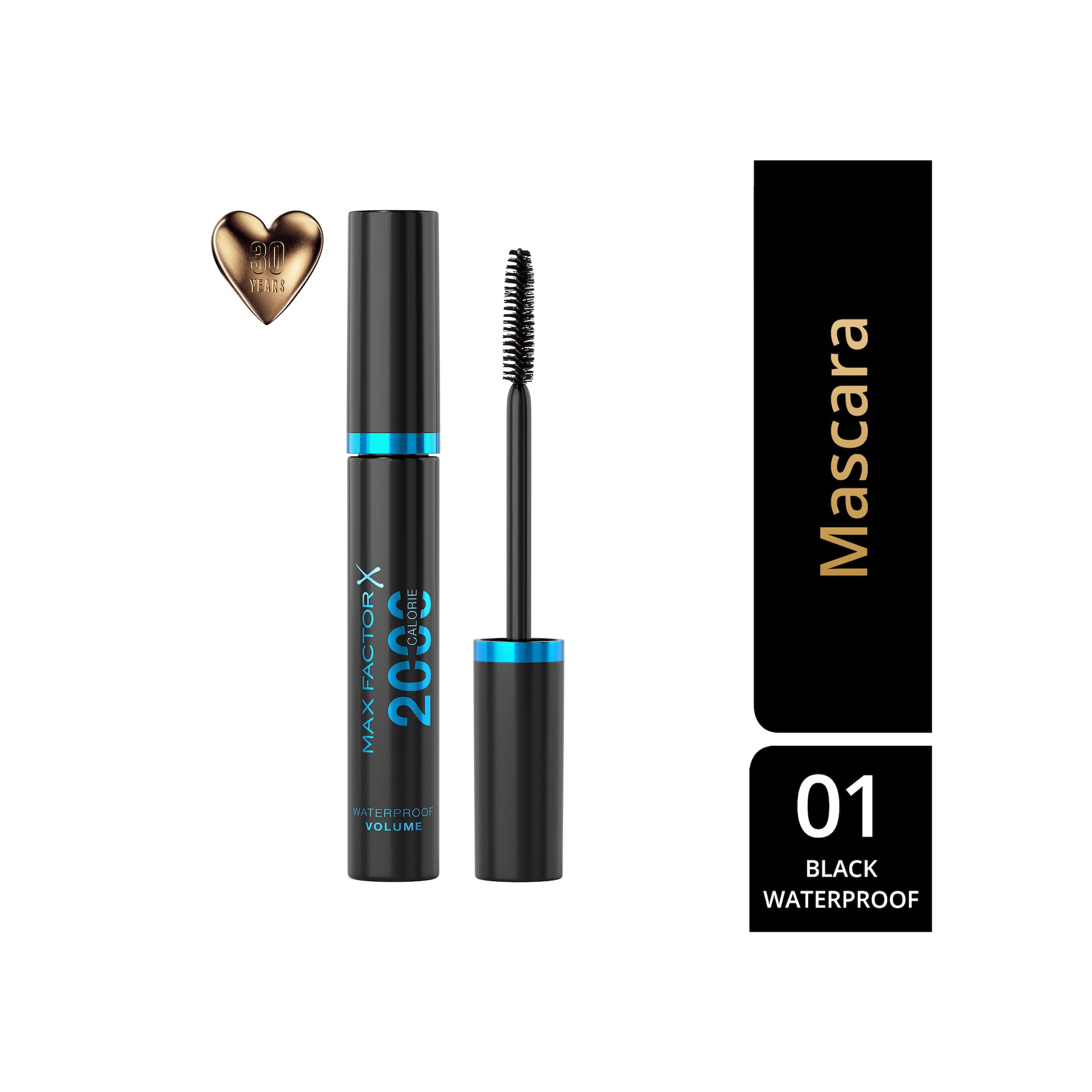 Rimel rezistent la apă 2000 de calorii 001 Negru - Max Factor