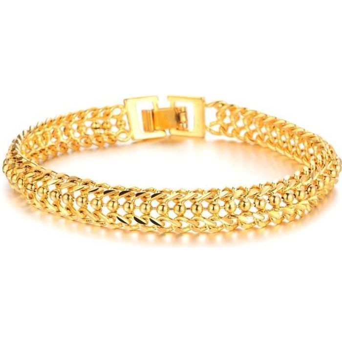 Bracelet - Yellow Gold - 18k Plated - Women's - Delicate Link