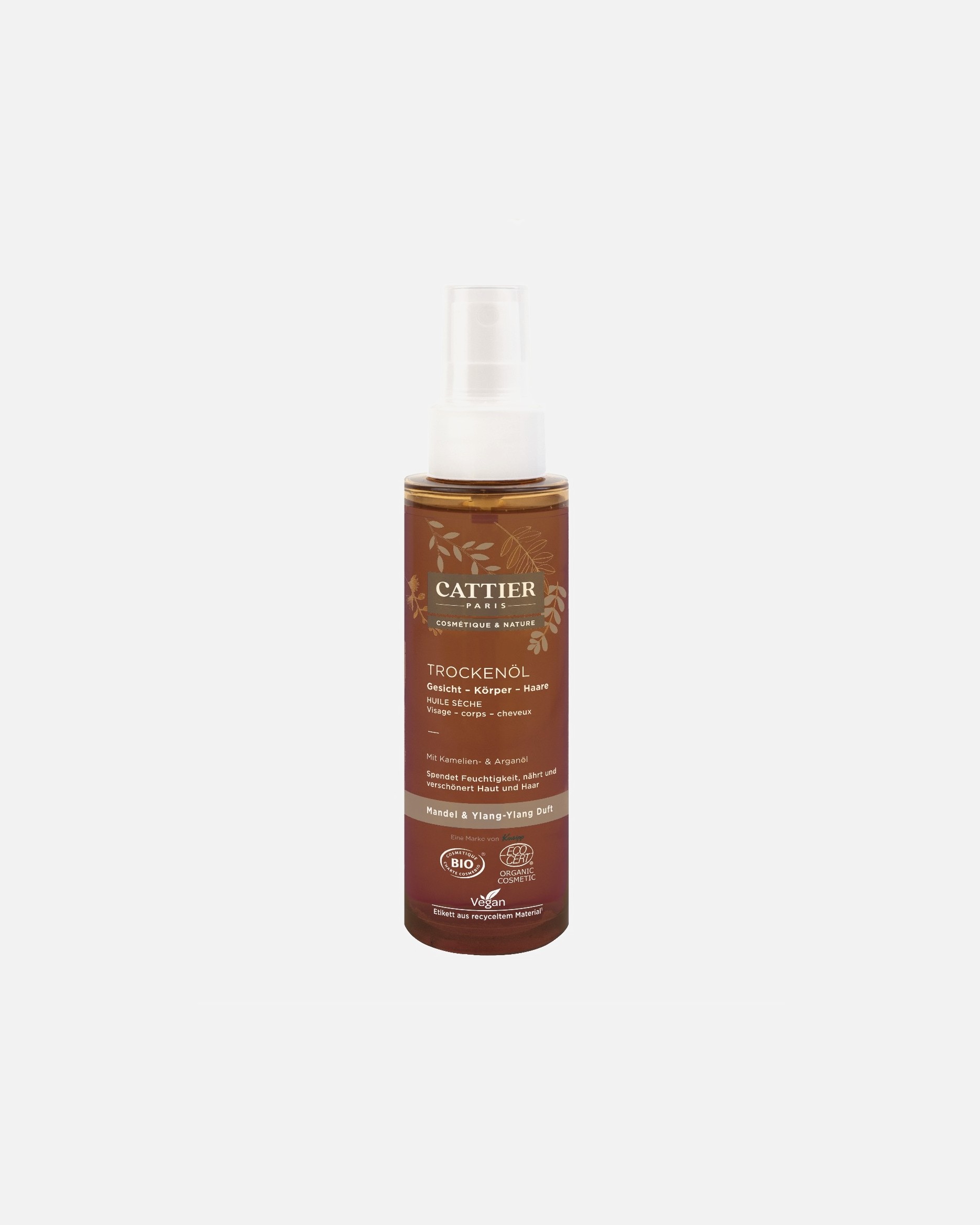 Cattier Körperöl Trockenöl 100 ml - 100 ml