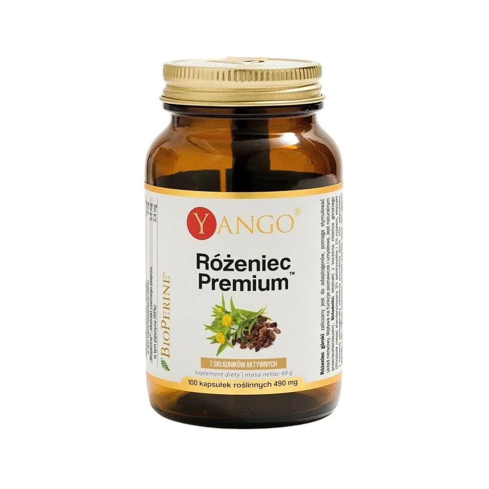 Yango Różeniec Premium Kapsułki
