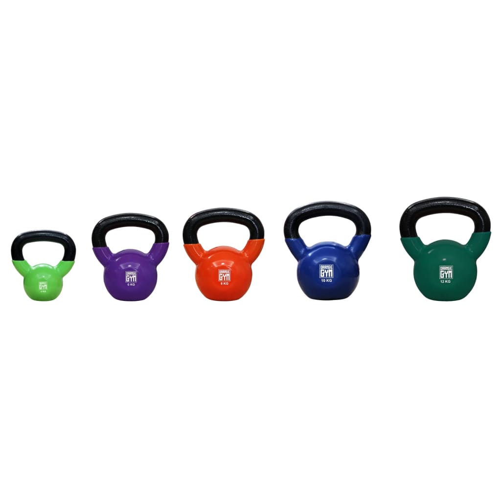  Kettlebell De Vinilo Orange Gym 6 Kg