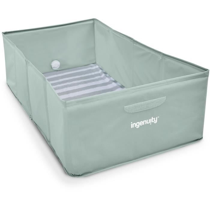 INGENUITY - Sammenklappeligt babybadekar - Bærbart - Vandtæt foring - Nem at rengøre