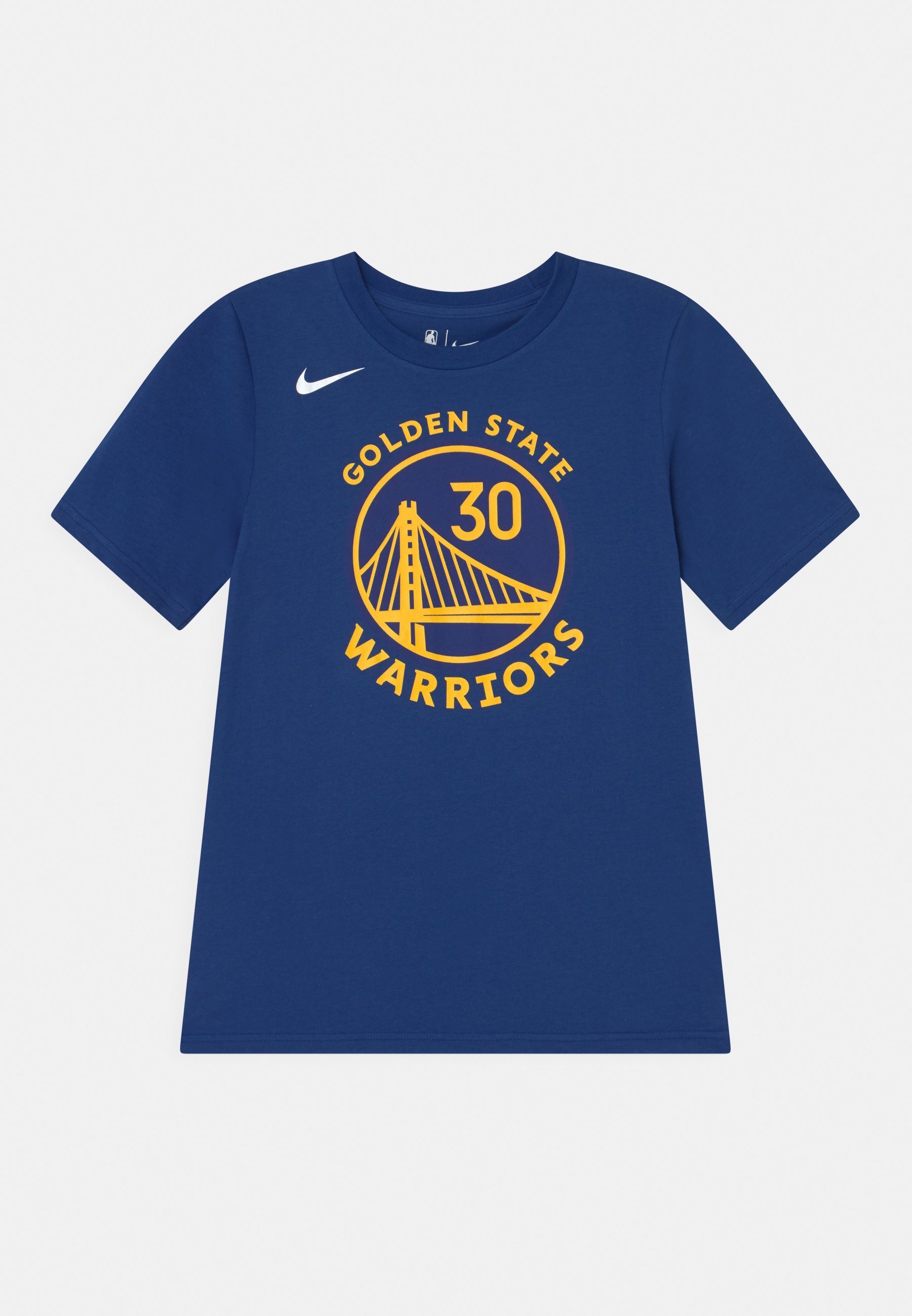 Nike Performance NBA GOLDEN STATE WARRIORS CURRY STEPHEN JONGENS ICON T-SHIRT - Clubkleding - Rush Blue