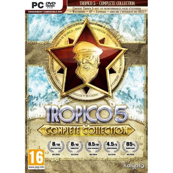 PC Game - Tropico 5 - Complete Collection - The Eras - English - Simulation