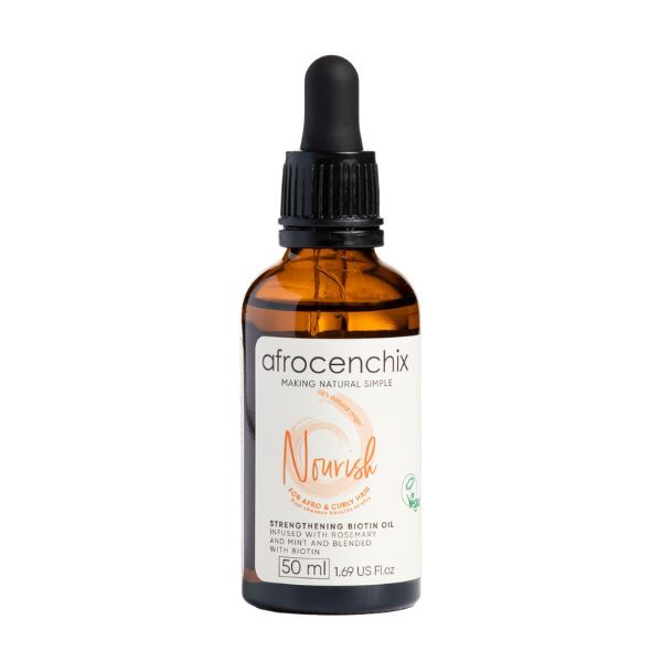 Afrocenchix Nourish - Ulei de biotină întăritor 50ml