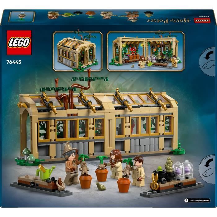LEGO Harry Potter 76445 Le Château De Poudlard : Le Cours De Botanique - Jouet dès 8 Ans