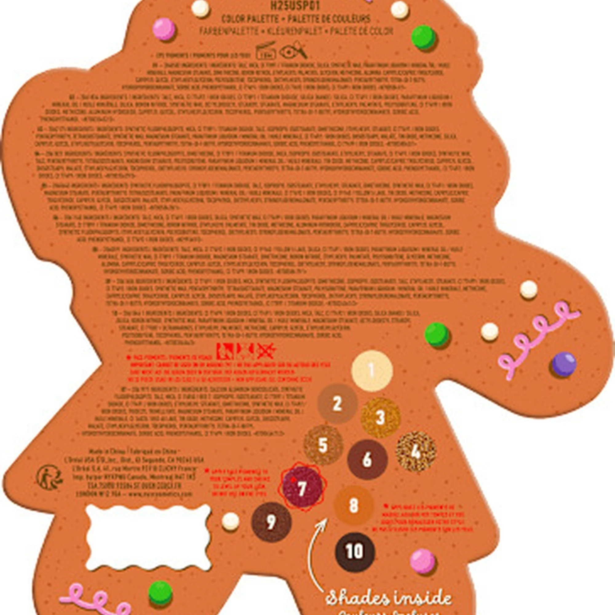 Occhi Holiday Gingerbaddie Palette - Palette occhi