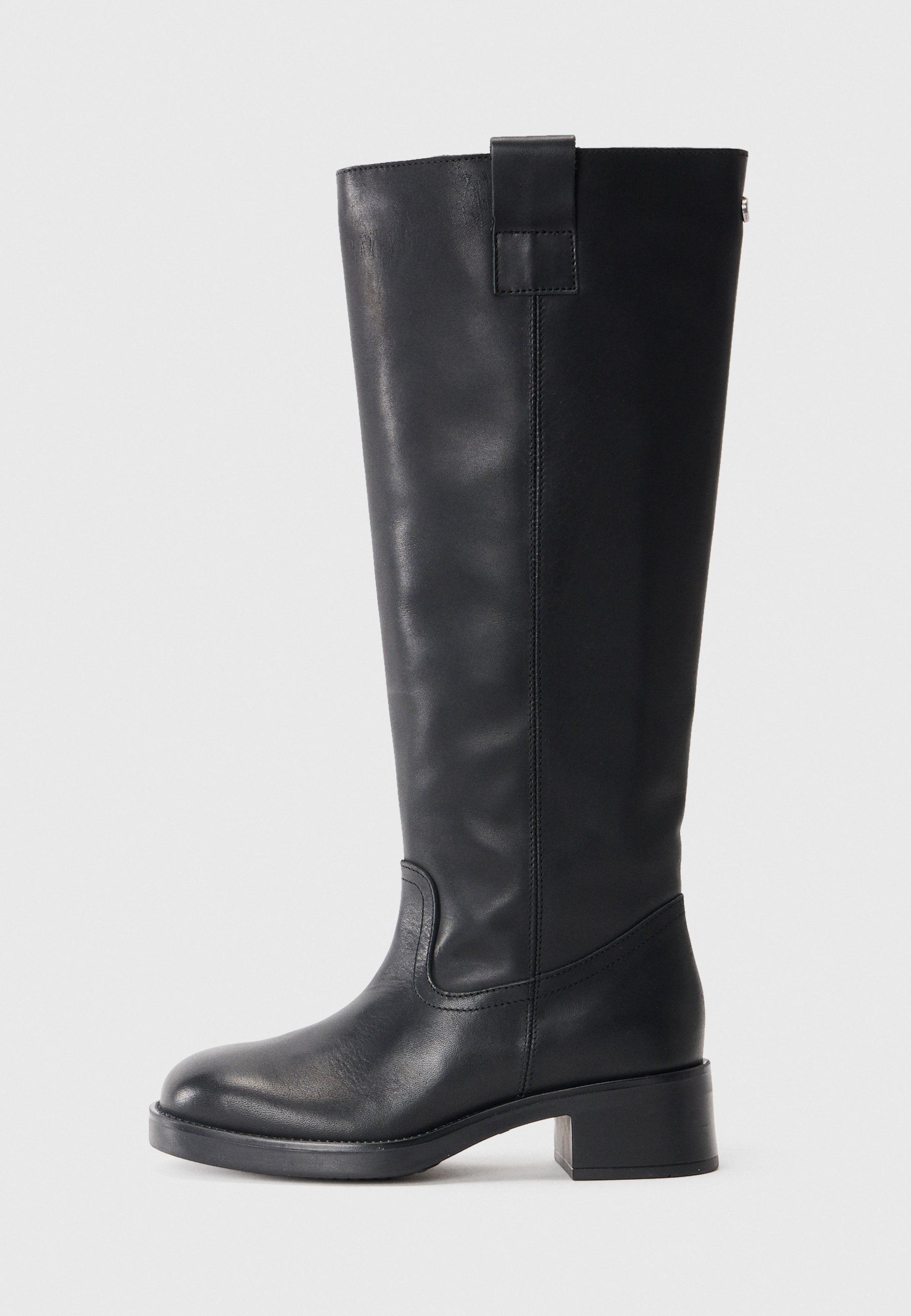 Steve Madden BANNER - Bottes de cowboy/motard - noires