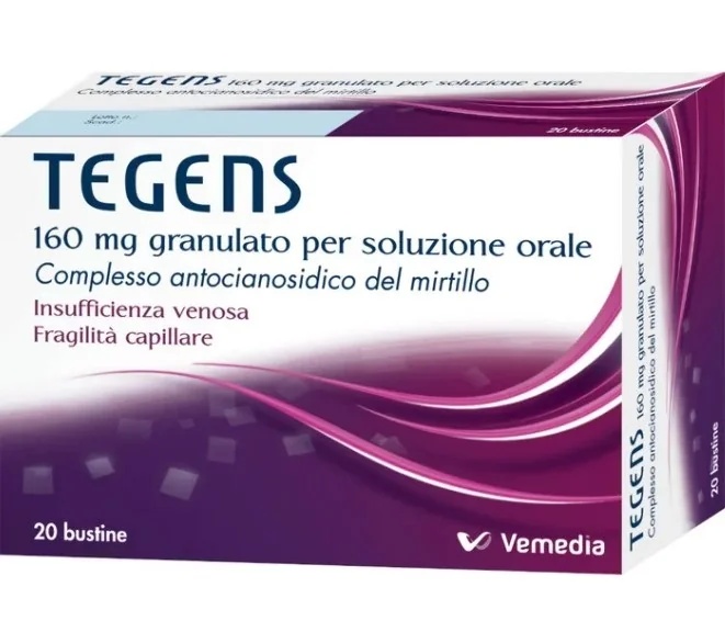 Tegens 160 mg 20 sachets Insuffisance veineuse