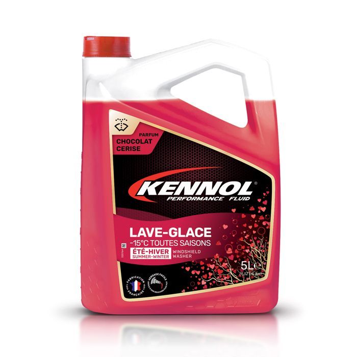 Kennol ruitenwisservloeistof -15°C All Seasons Chocolade/Kersensmaak, 5-liter verpakking