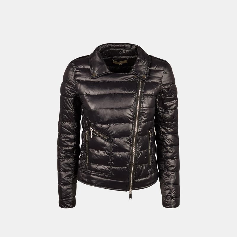 Biker piumino corto da donna