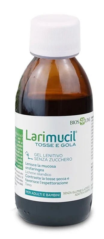 BIOS LINE Larimucil voor hoest en keelpijn 120 ml