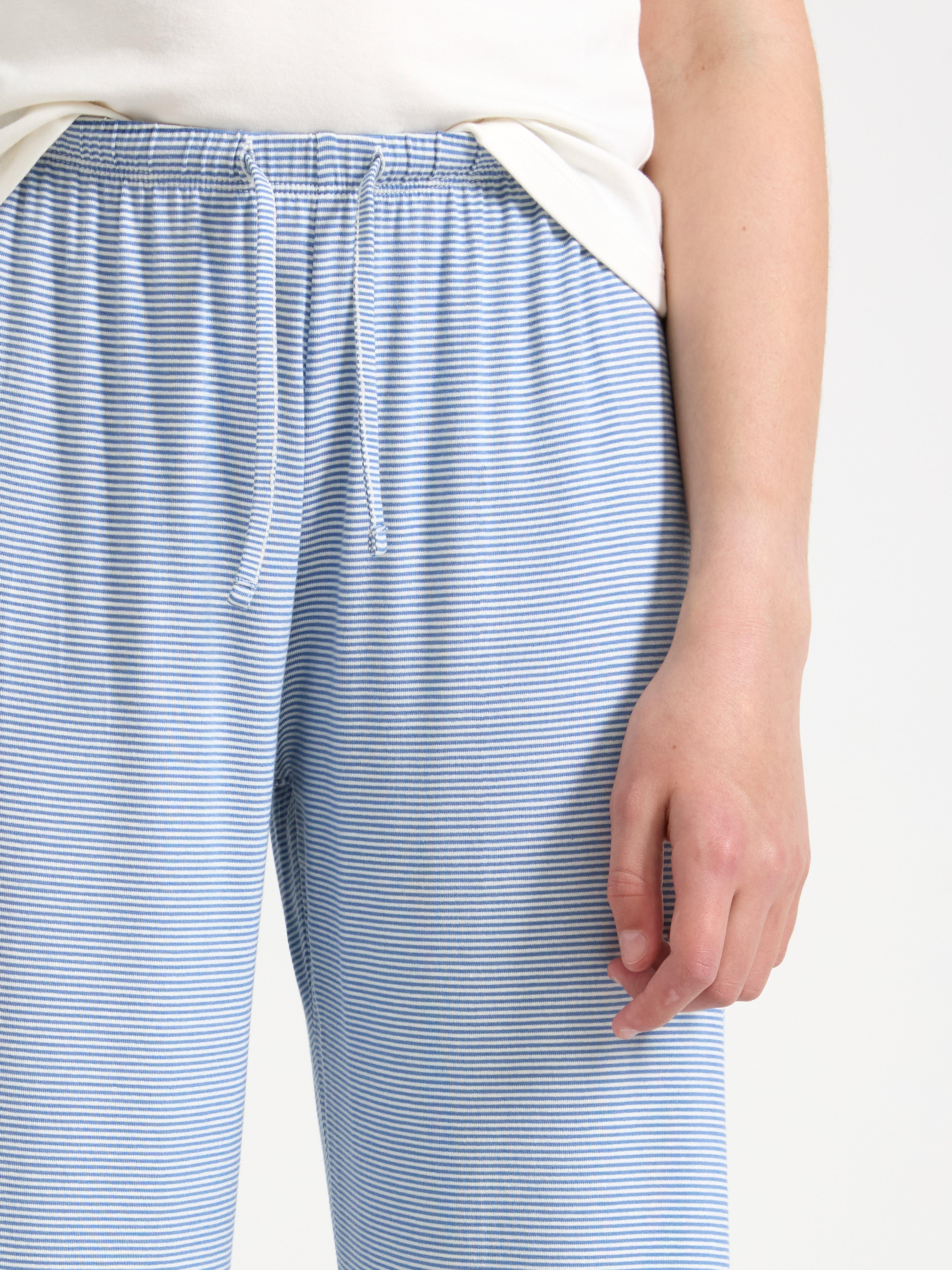 Pyjamasbyxor světle modrá