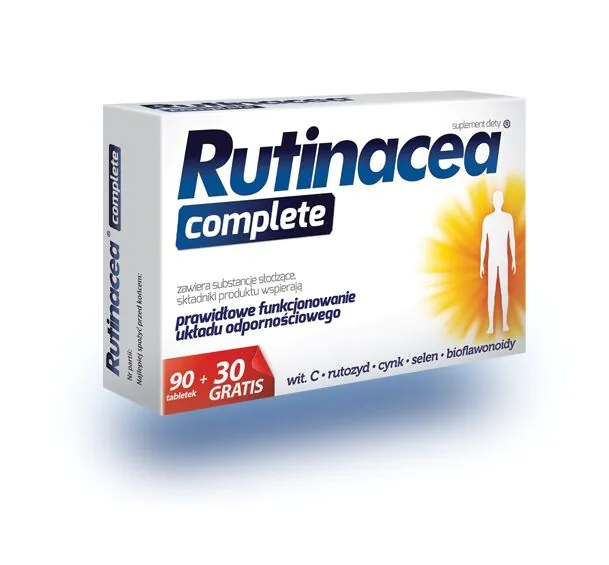Rutinacea Complete, Suplement diety na wzmocnienie odporności, Tabletki