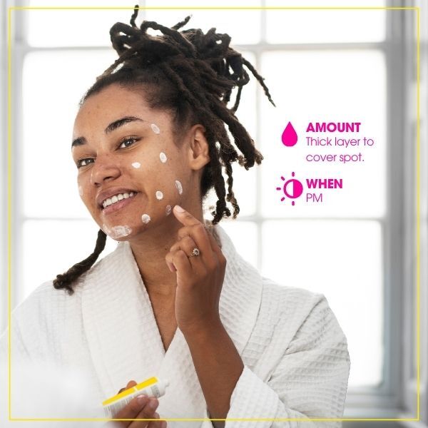 „Clear Skin Days“ naktinė dėmėtųjų vietų atstatomoji pasta, 30 ml